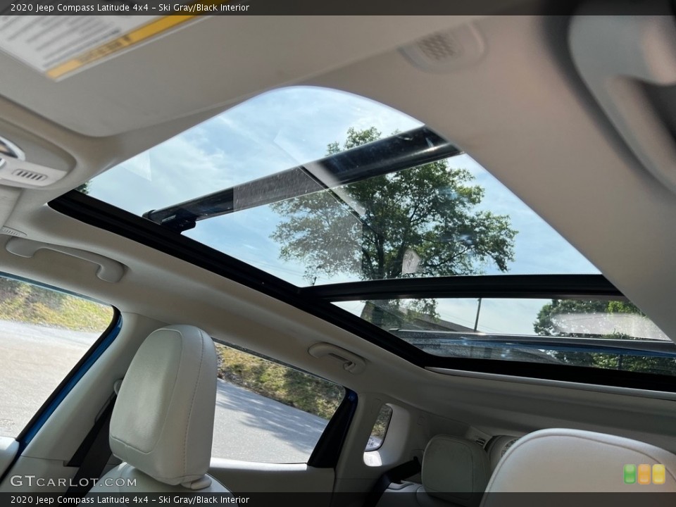 Ski Gray/Black Interior Sunroof for the 2020 Jeep Compass Latitude 4x4 #146167387