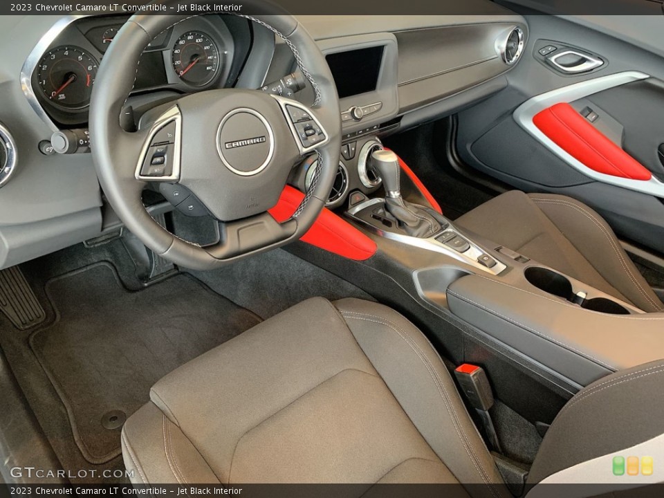 Jet Black Interior Photo for the 2023 Chevrolet Camaro LT Convertible #146167422