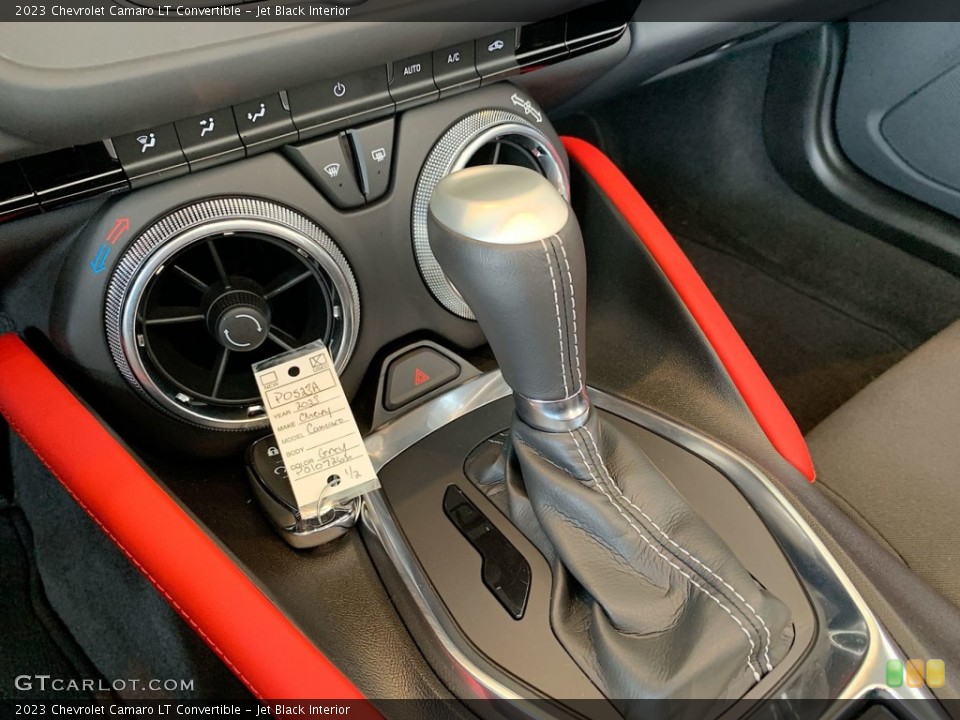 Jet Black Interior Transmission for the 2023 Chevrolet Camaro LT Convertible #146167530