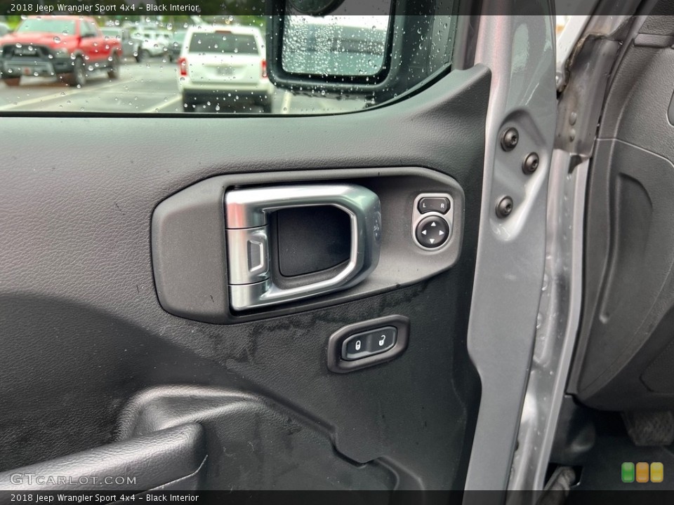 Black Interior Door Panel for the 2018 Jeep Wrangler Sport 4x4 #146167728