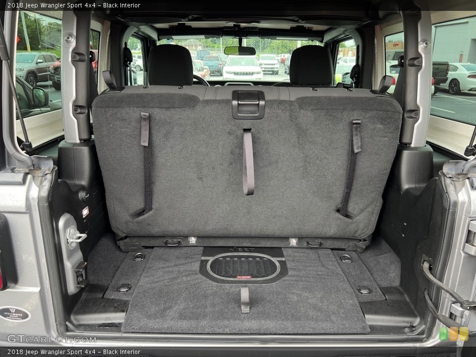 Black Interior Trunk for the 2018 Jeep Wrangler Sport 4x4 #146167797