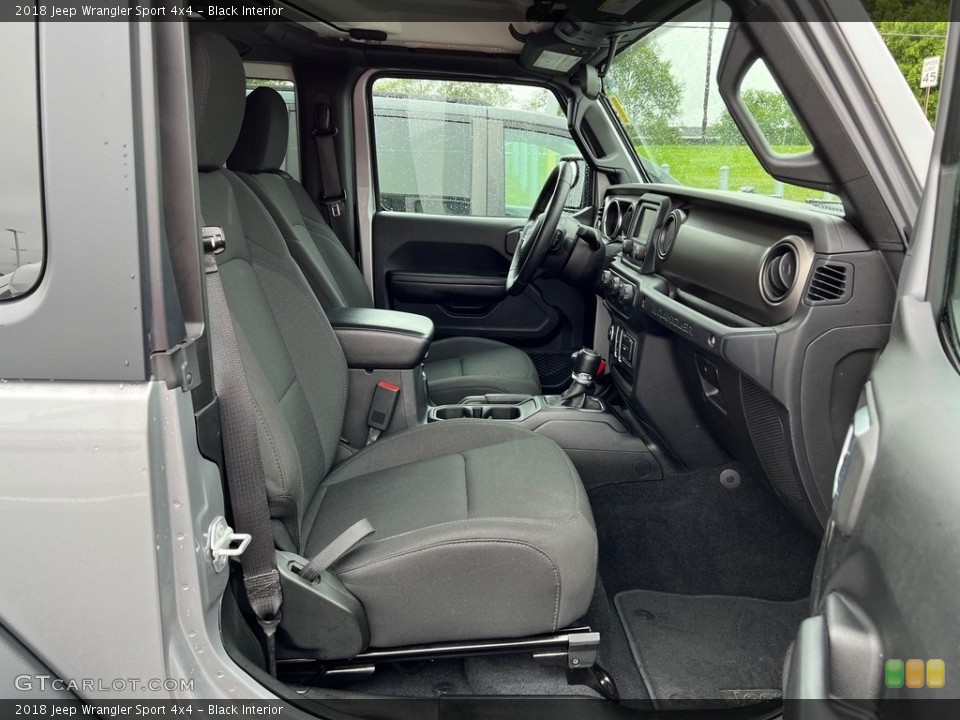 Black 2018 Jeep Wrangler Interiors