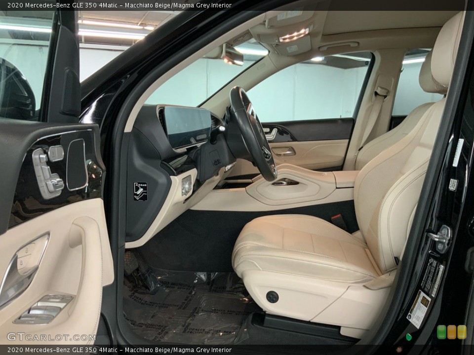 Macchiato Beige/Magma Grey Interior Front Seat for the 2020 Mercedes-Benz GLE 350 4Matic #146167914