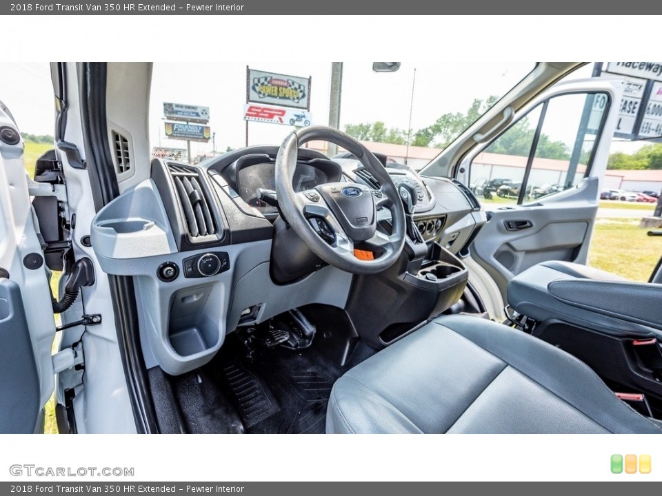 Pewter Interior Front Seat for the 2018 Ford Transit Van 350 HR Extended #146171763