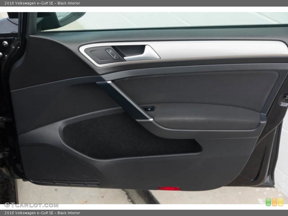 Black Interior Door Panel for the 2016 Volkswagen e-Golf SE #146172651