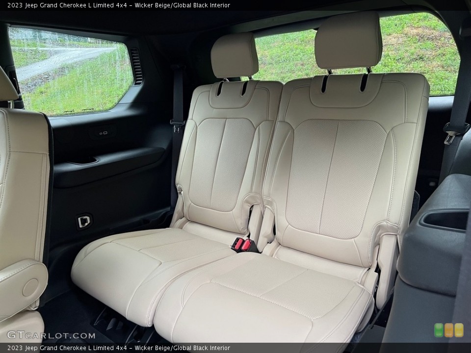 Wicker Beige/Global Black Interior Rear Seat for the 2023 Jeep Grand Cherokee L Limited 4x4 #146172660