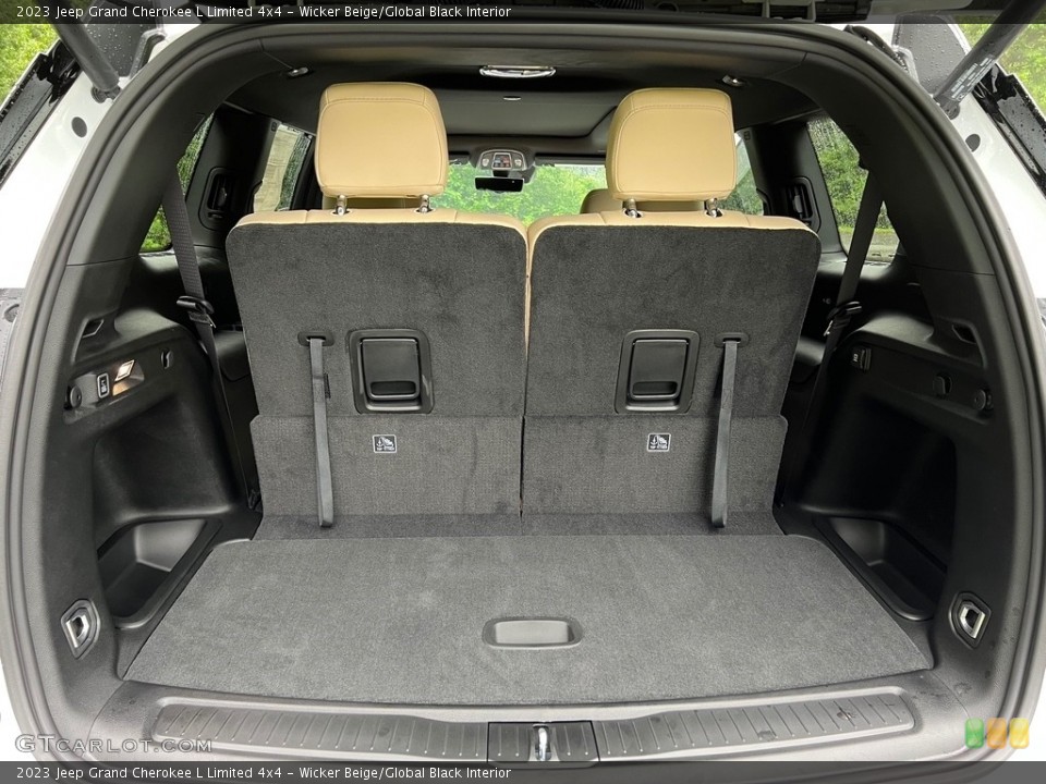 Wicker Beige/Global Black Interior Trunk for the 2023 Jeep Grand Cherokee L Limited 4x4 #146172706