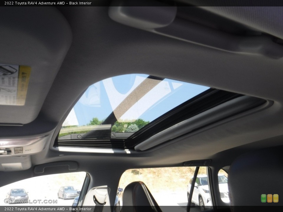Black Interior Sunroof for the 2022 Toyota RAV4 Adventure AWD #146173113