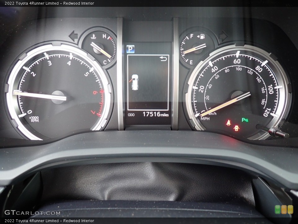 Redwood Interior Gauges for the 2022 Toyota 4Runner Limited #146173293