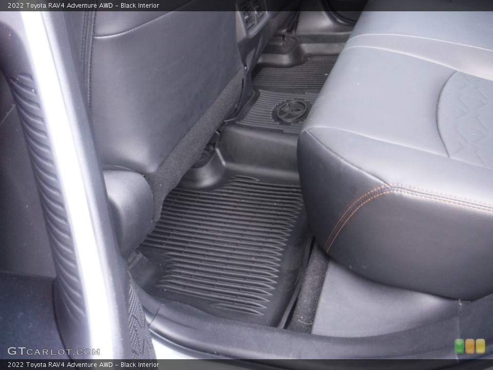 Black Interior Rear Seat for the 2022 Toyota RAV4 Adventure AWD #146173430