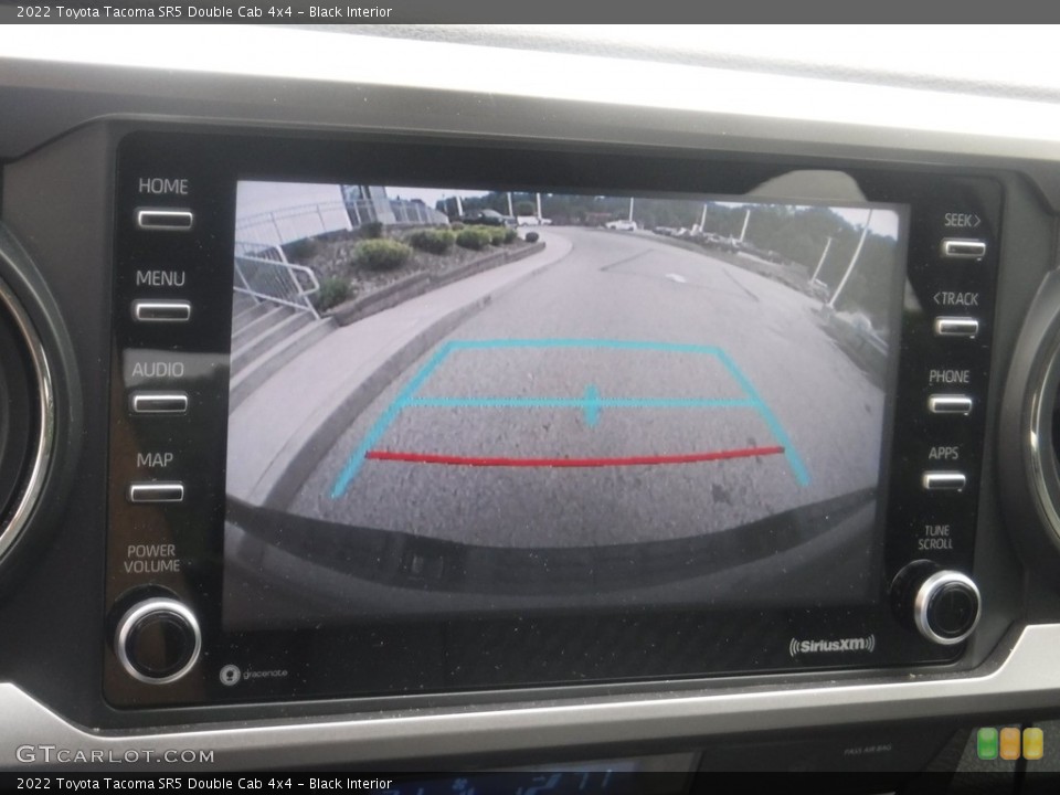 Black Interior Controls for the 2022 Toyota Tacoma SR5 Double Cab 4x4 #146173779