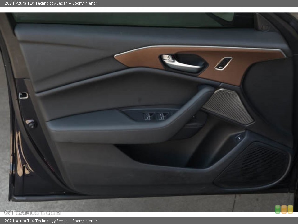 Ebony Interior Door Panel for the 2021 Acura TLX Technology Sedan #146173937