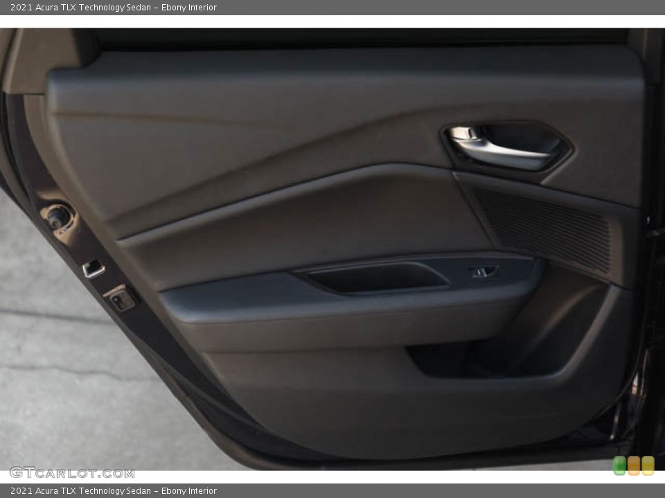 Ebony Interior Door Panel for the 2021 Acura TLX Technology Sedan #146173986