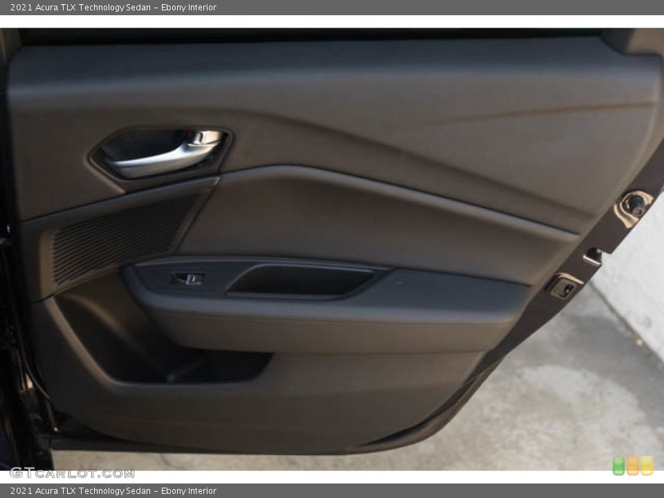 Ebony Interior Door Panel for the 2021 Acura TLX Technology Sedan #146174034