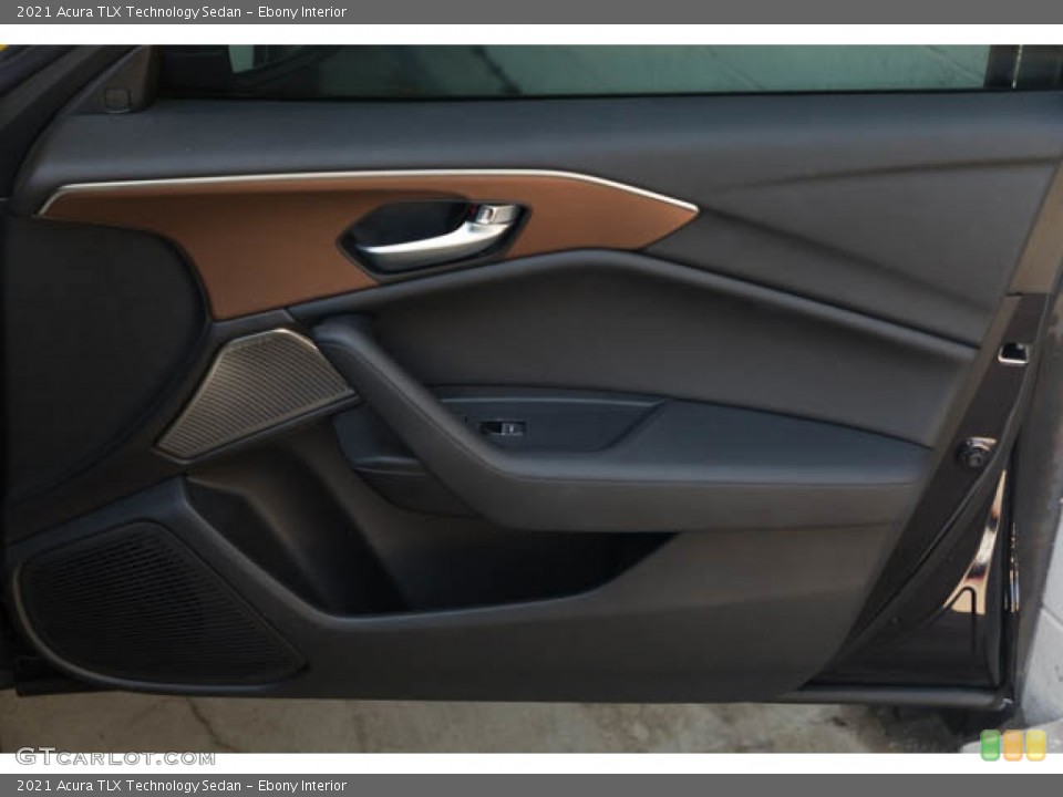 Ebony Interior Door Panel for the 2021 Acura TLX Technology Sedan #146174052