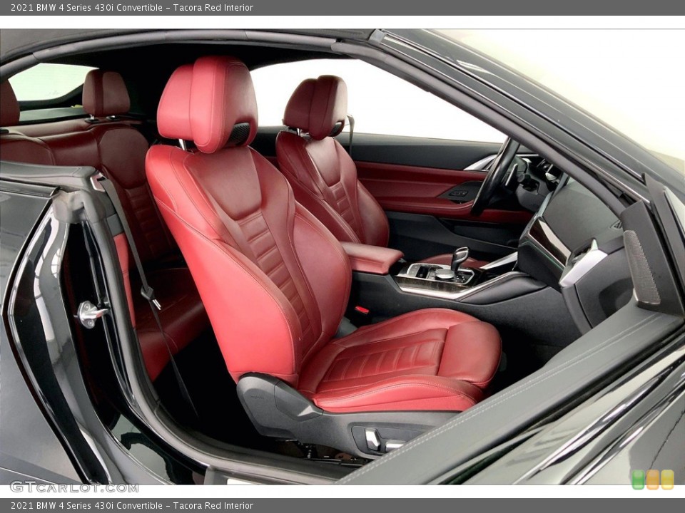 Tacora Red Interior Photo for the 2021 BMW 4 Series 430i Convertible #146174679