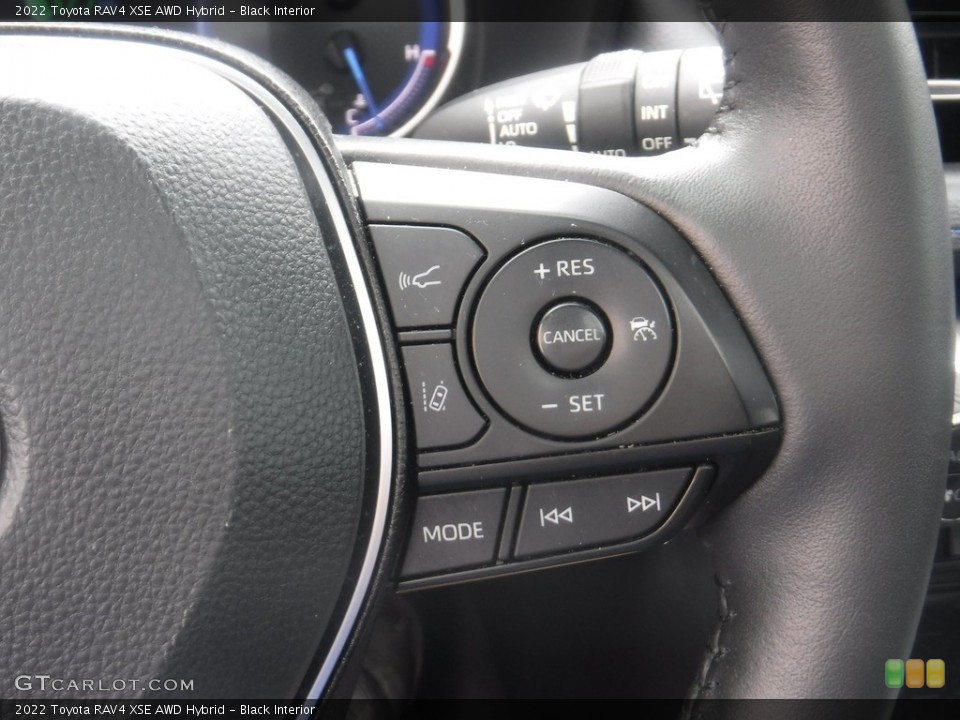 Black Interior Steering Wheel for the 2022 Toyota RAV4 XSE AWD Hybrid #146174805