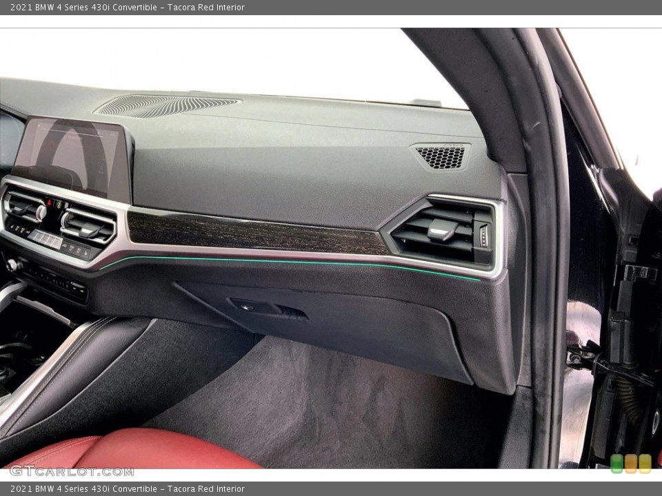 Tacora Red Interior Dashboard for the 2021 BMW 4 Series 430i Convertible #146174913