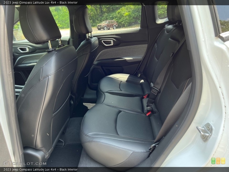 Black Interior Rear Seat for the 2023 Jeep Compass Latitude Lux 4x4 #146175054