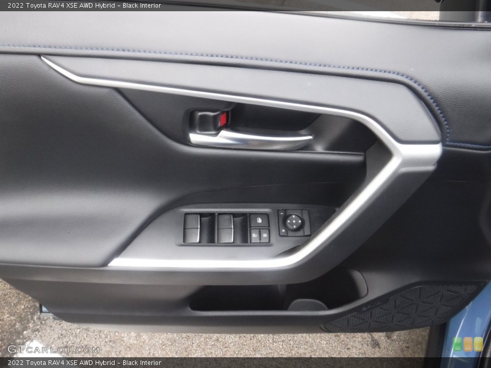 Black Interior Door Panel for the 2022 Toyota RAV4 XSE AWD Hybrid #146175096