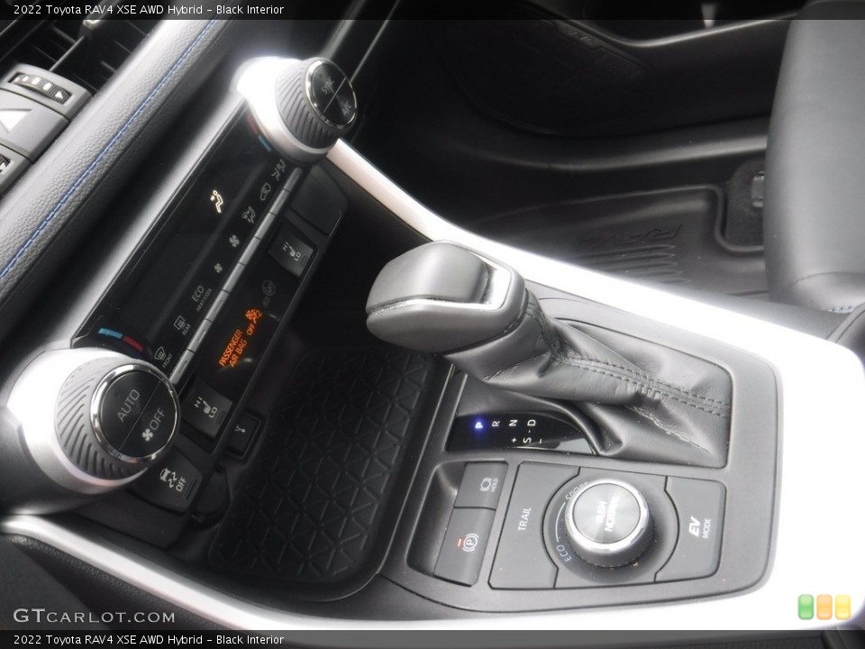 Black Interior Transmission for the 2022 Toyota RAV4 XSE AWD Hybrid #146175204