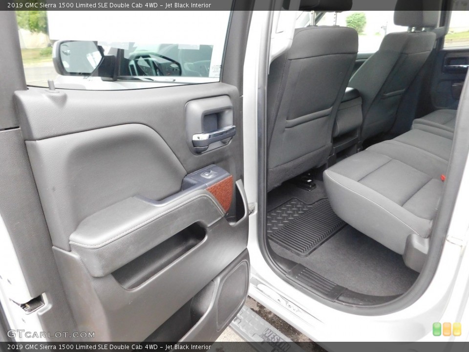 Jet Black Interior Rear Seat for the 2019 GMC Sierra 1500 Limited SLE Double Cab 4WD #146175324