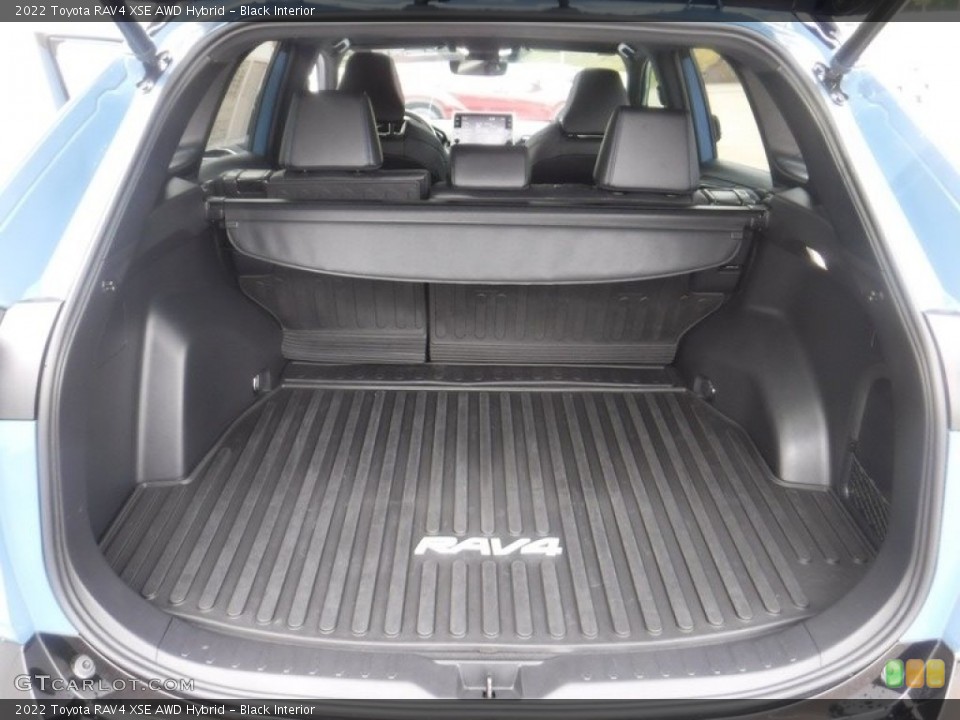 Black Interior Trunk for the 2022 Toyota RAV4 XSE AWD Hybrid #146175369