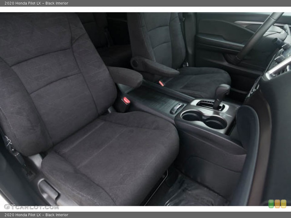 Black Interior Front Seat for the 2020 Honda Pilot LX #146175606