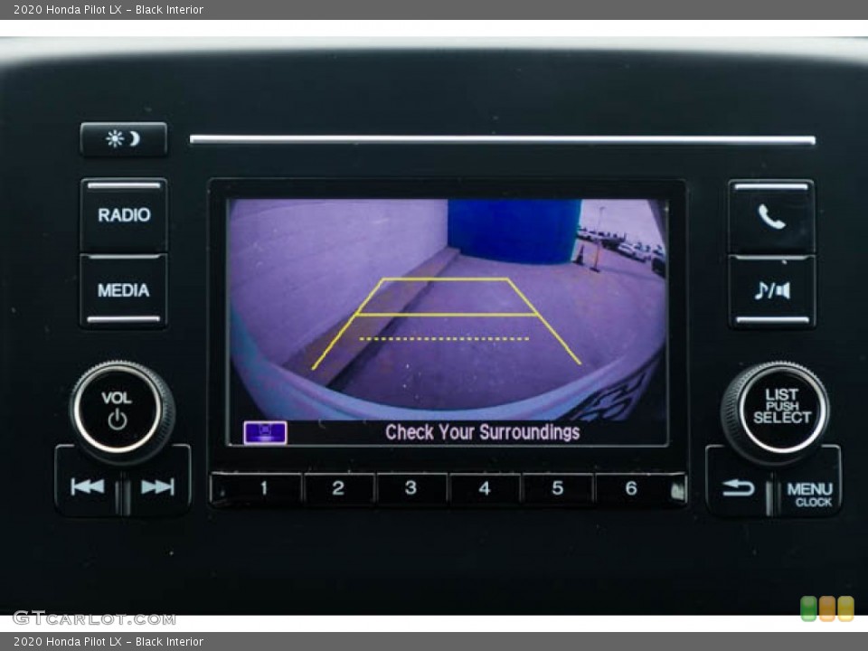 Black Interior Controls for the 2020 Honda Pilot LX #146175654