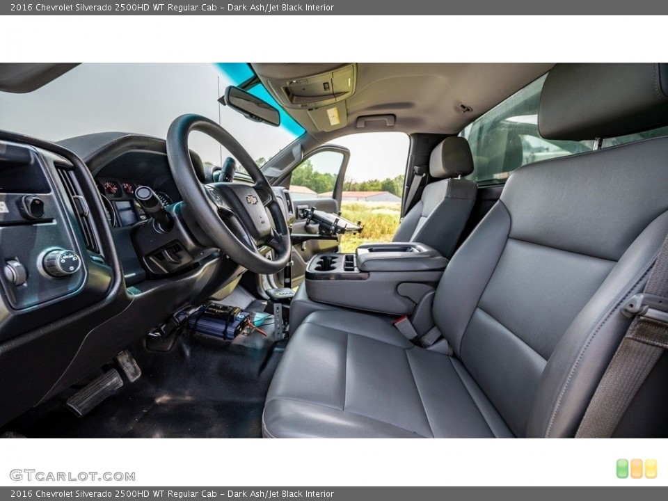 Dark Ash/Jet Black Interior Photo for the 2016 Chevrolet Silverado 2500HD WT Regular Cab #146175918