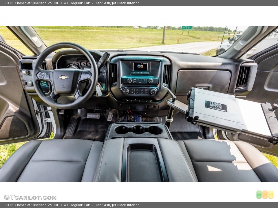 Dark Ash/Jet Black Interior Front Seat for the 2016 Chevrolet Silverado 2500HD WT Regular Cab #146176047