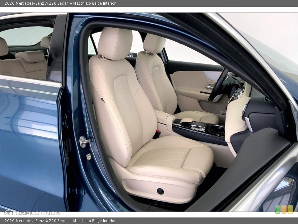 Macchiato Beige Interior Front Seat for the 2020 Mercedes-Benz A 220 Sedan #146176440