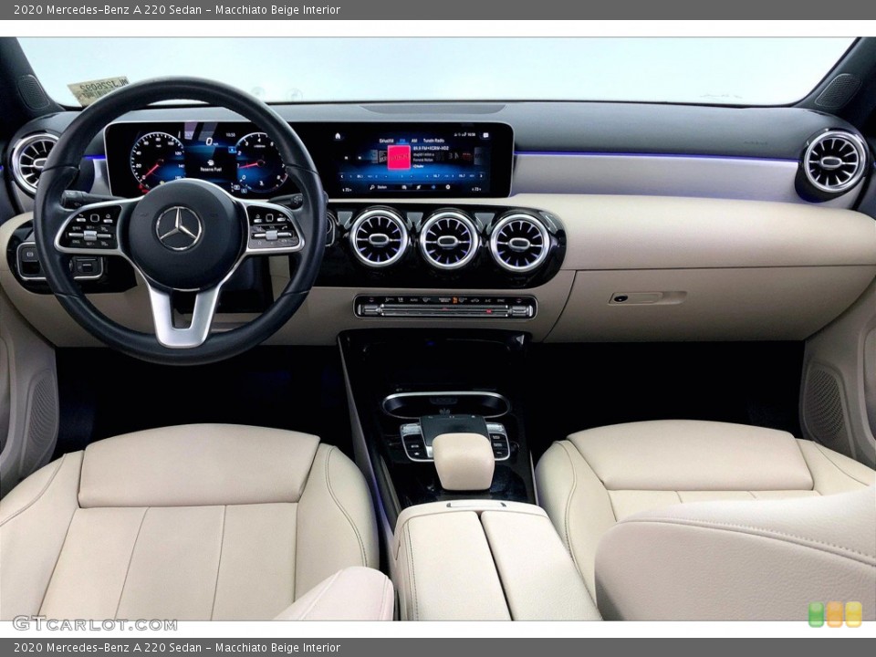 Macchiato Beige Interior Front Seat for the 2020 Mercedes-Benz A 220 Sedan #146176668