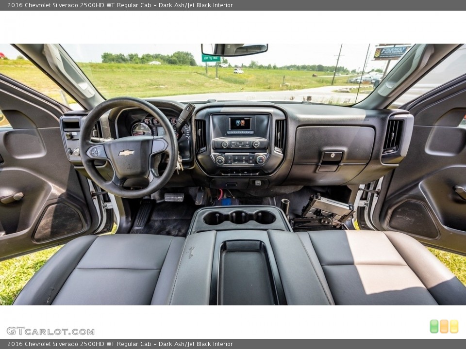 Dark Ash/Jet Black 2016 Chevrolet Silverado 2500HD Interiors