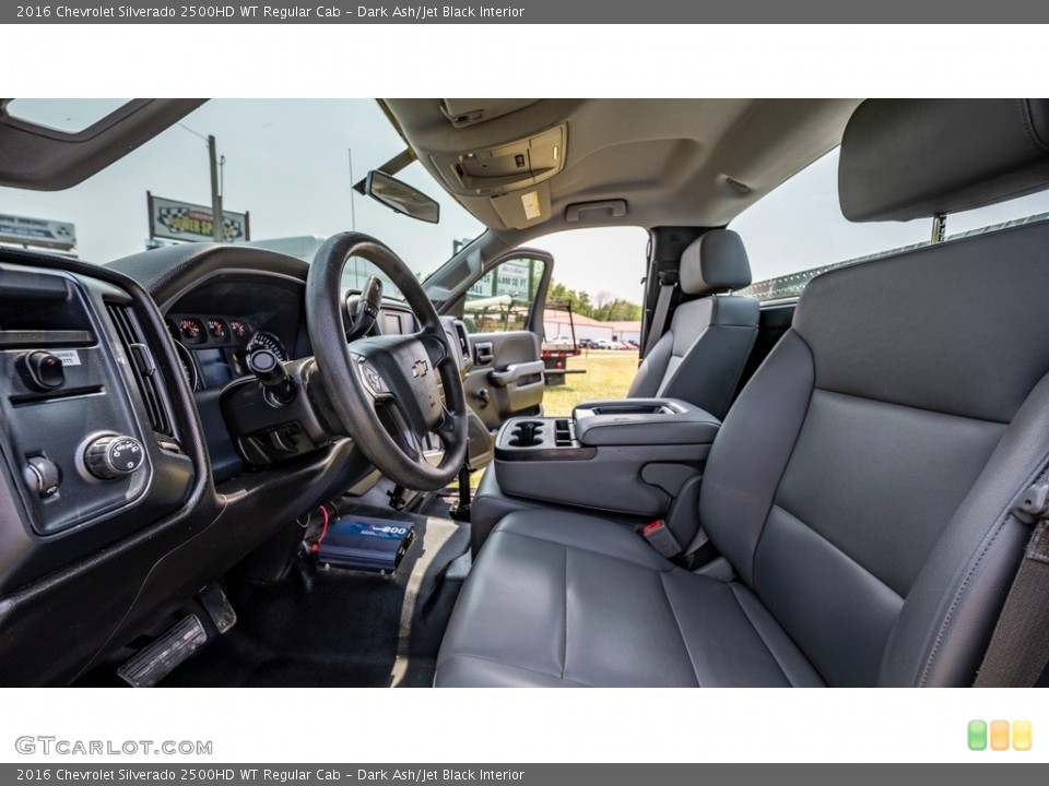 Dark Ash/Jet Black Interior Front Seat for the 2016 Chevrolet Silverado 2500HD WT Regular Cab #146177082