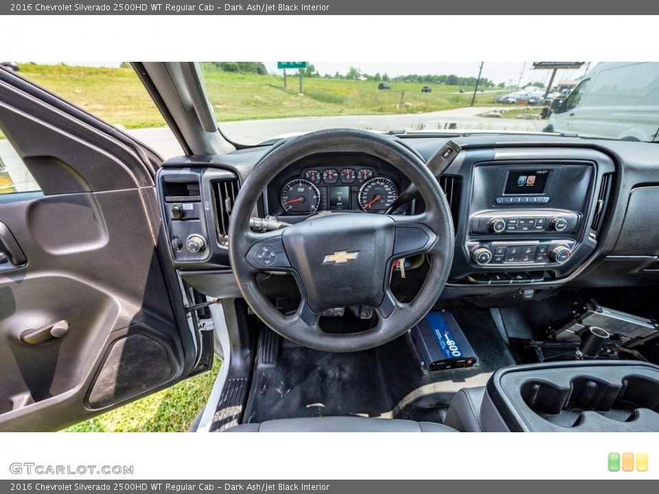 Dark Ash/Jet Black Interior Dashboard for the 2016 Chevrolet Silverado 2500HD WT Regular Cab #146177124