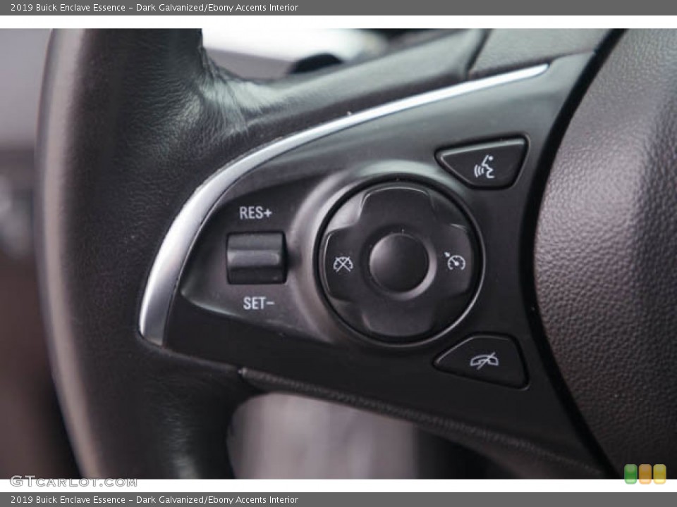 Dark Galvanized/Ebony Accents Interior Steering Wheel for the 2019 Buick Enclave Essence #146178915