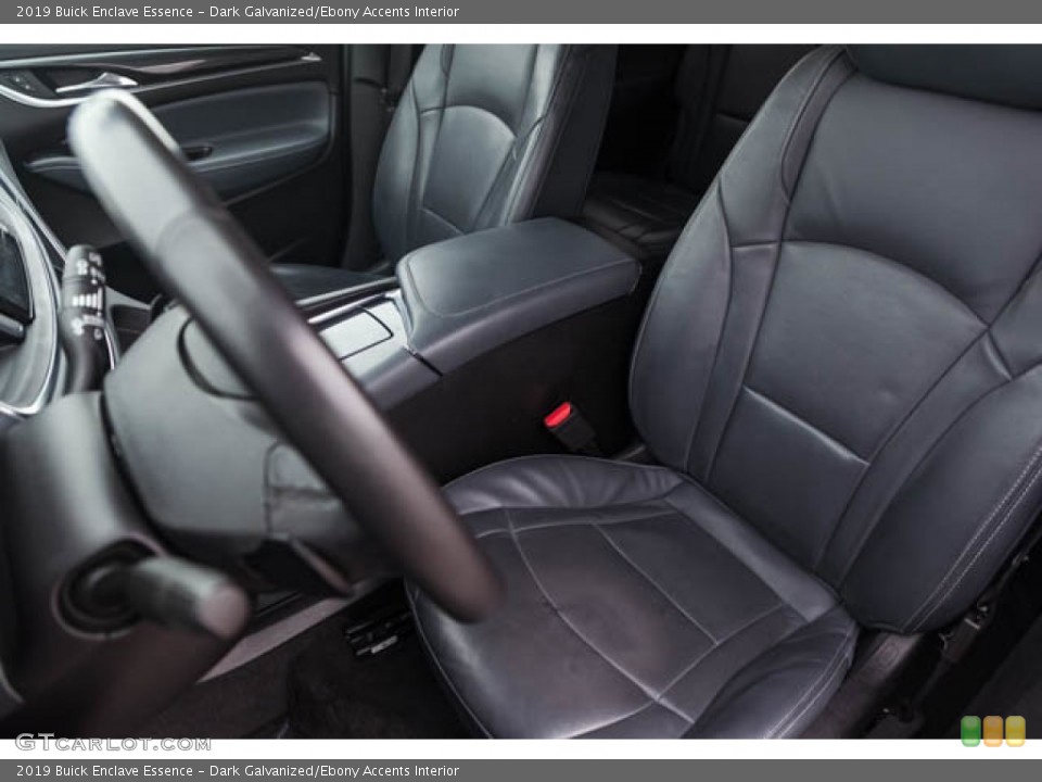 Dark Galvanized/Ebony Accents Interior Front Seat for the 2019 Buick Enclave Essence #146179011