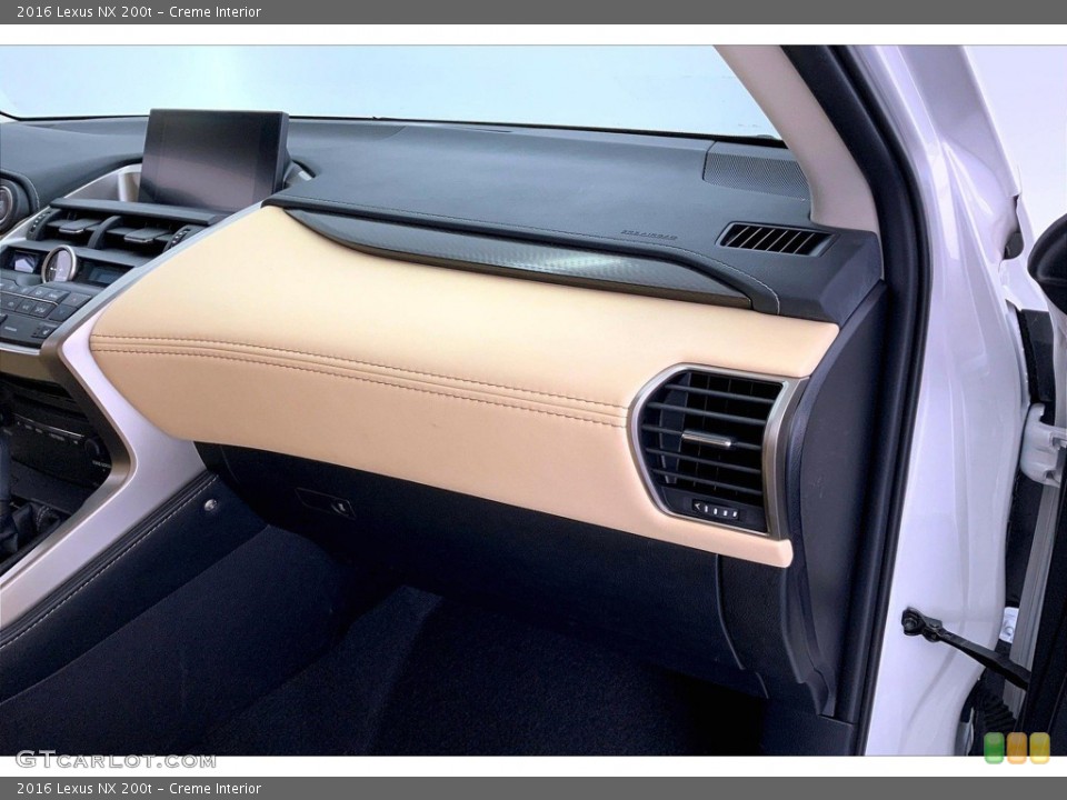 Creme Interior Dashboard for the 2016 Lexus NX 200t #146179342
