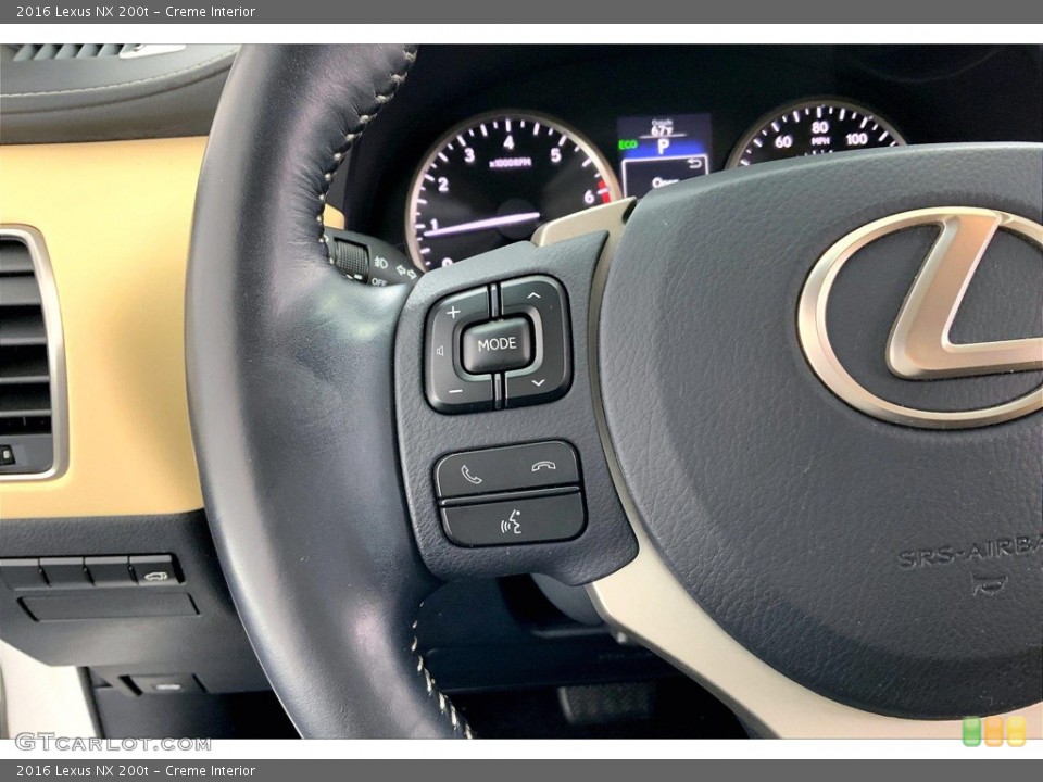 Creme Interior Steering Wheel for the 2016 Lexus NX 200t #146179465