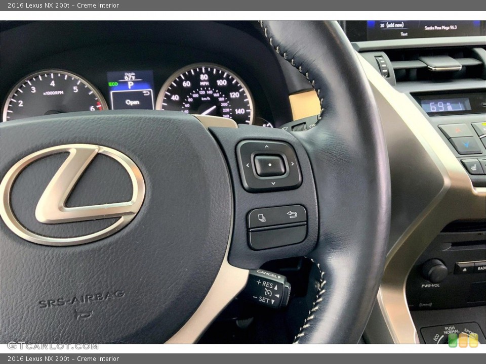Creme Interior Steering Wheel for the 2016 Lexus NX 200t #146179500