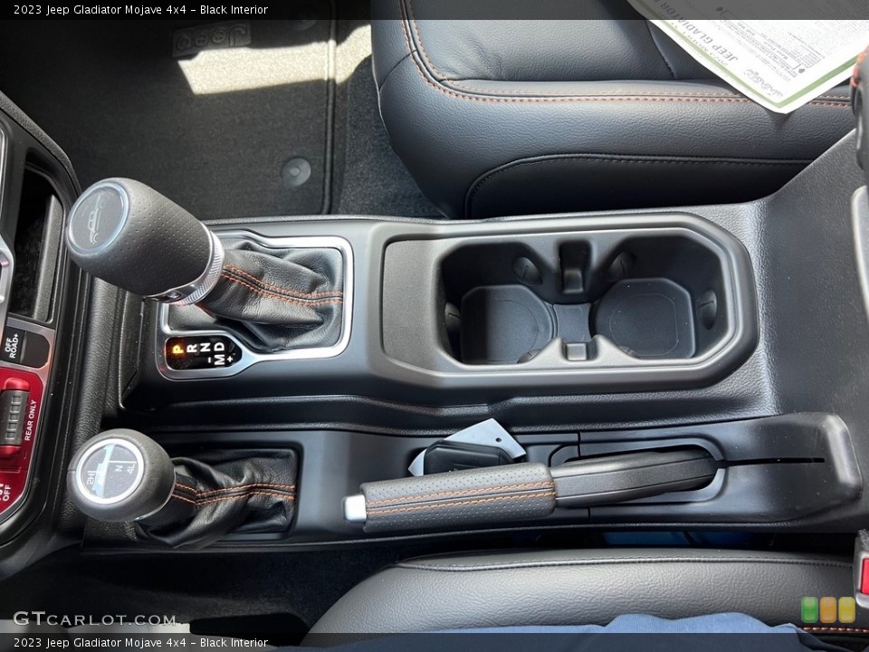 Black Interior Transmission for the 2023 Jeep Gladiator Mojave 4x4 #146179551