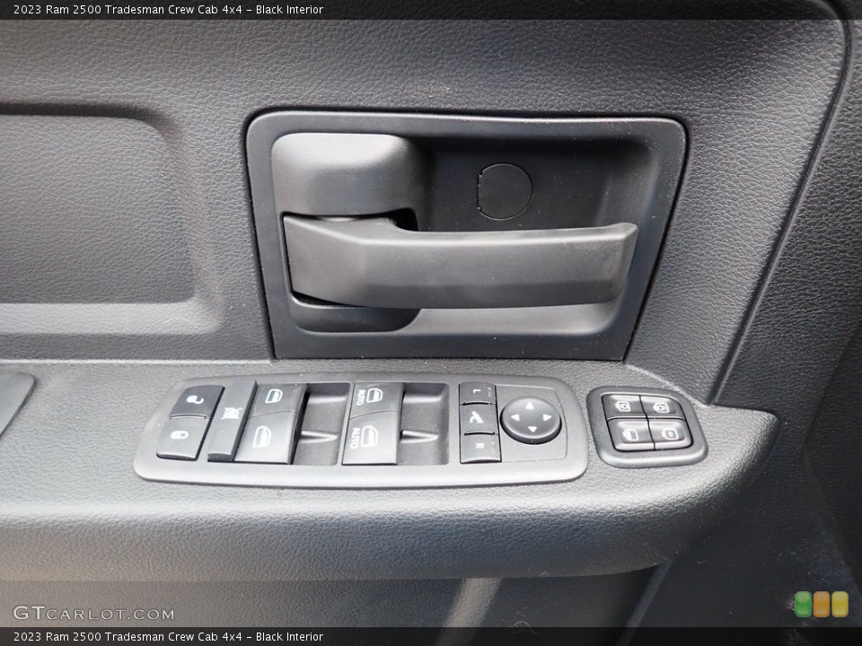 Black Interior Door Panel for the 2023 Ram 2500 Tradesman Crew Cab 4x4 #146180513