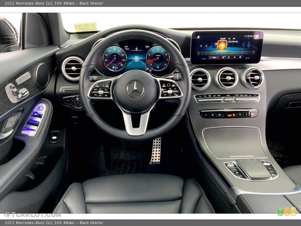 Black Interior Dashboard for the 2022 Mercedes-Benz GLC 300 4Matic #146180733