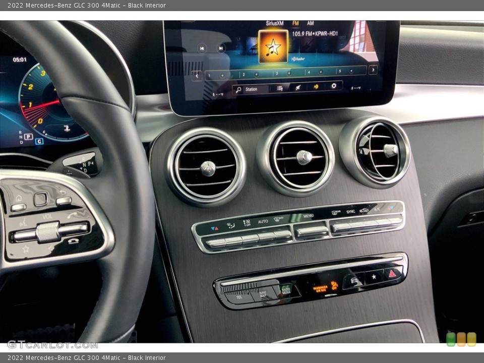 Black Interior Controls for the 2022 Mercedes-Benz GLC 300 4Matic #146180748