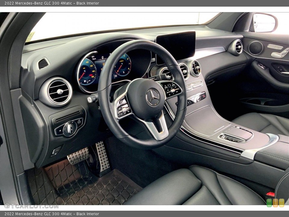 Black Interior Dashboard for the 2022 Mercedes-Benz GLC 300 4Matic #146180976