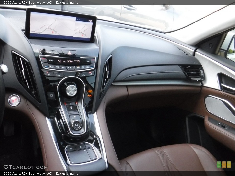 Espresso Interior Dashboard for the 2020 Acura RDX Technology AWD #146181123