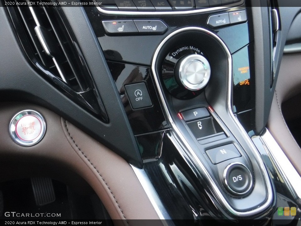 Espresso Interior Controls for the 2020 Acura RDX Technology AWD #146181171