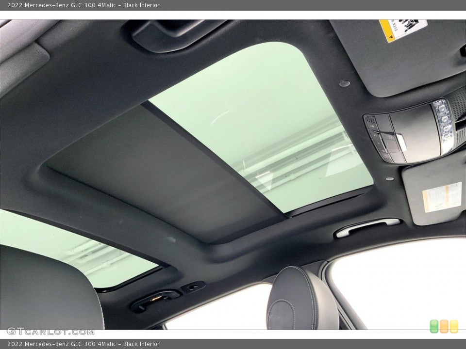 Black Interior Sunroof for the 2022 Mercedes-Benz GLC 300 4Matic #146181252