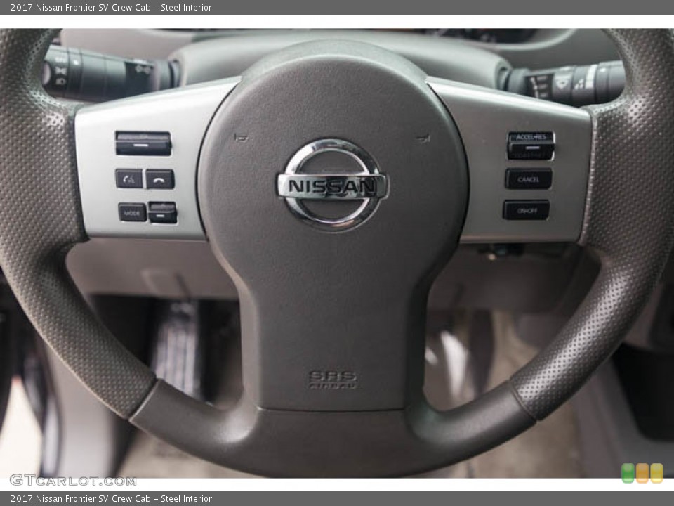 Steel Interior Steering Wheel for the 2017 Nissan Frontier SV Crew Cab #146181354